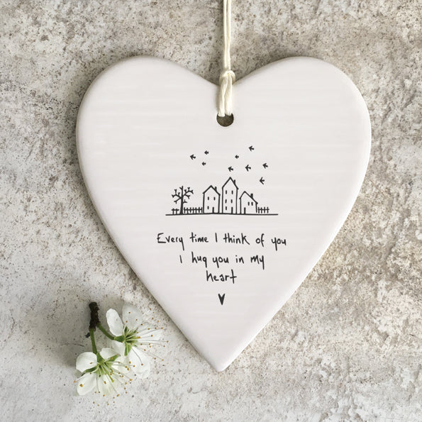 6223 -Wobbly round heart-Every time I think of you