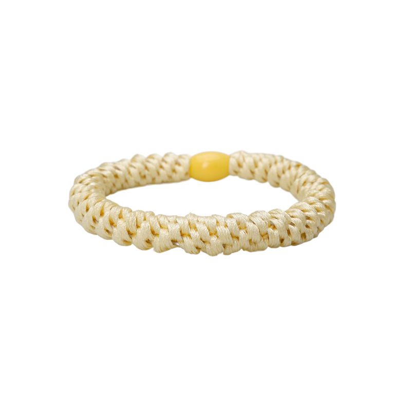 kally hair band pastel yellow