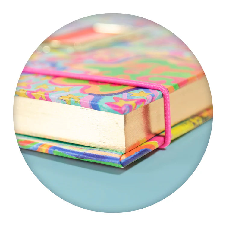 Arthouse 4 Hardback Journal - Full Of Joy side view