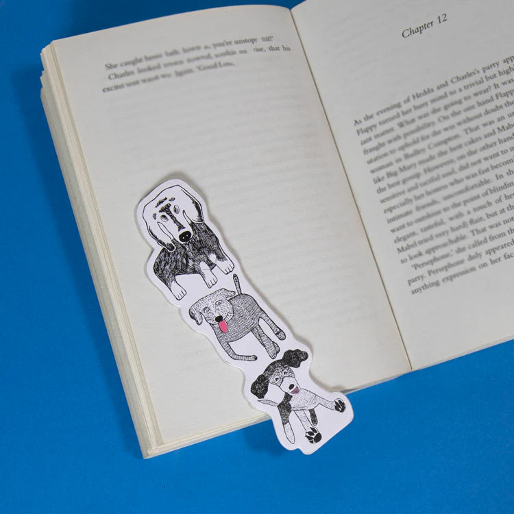 Arthouse Dogalicious Bookmark on book