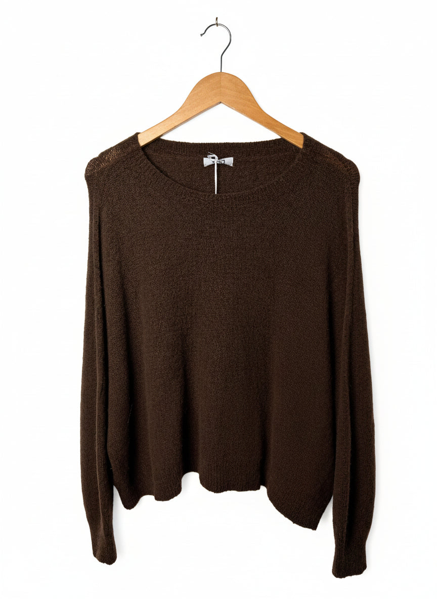 Alpaca Slouch Sweater Coco
