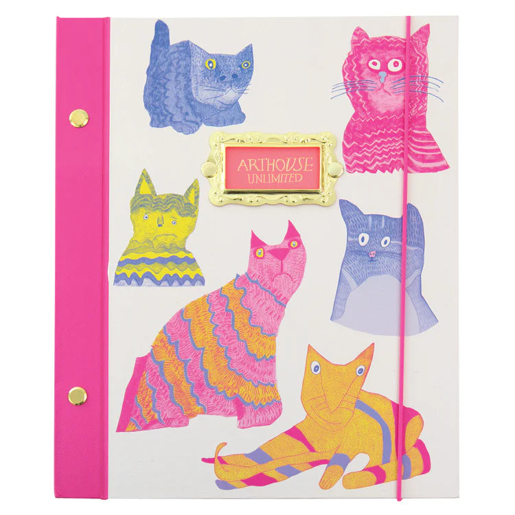 Arthouse 4 Hardback Journal - Miaow For Now
