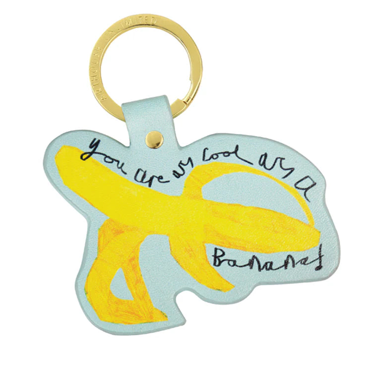 Arthouse Cool As A Banana Keyring