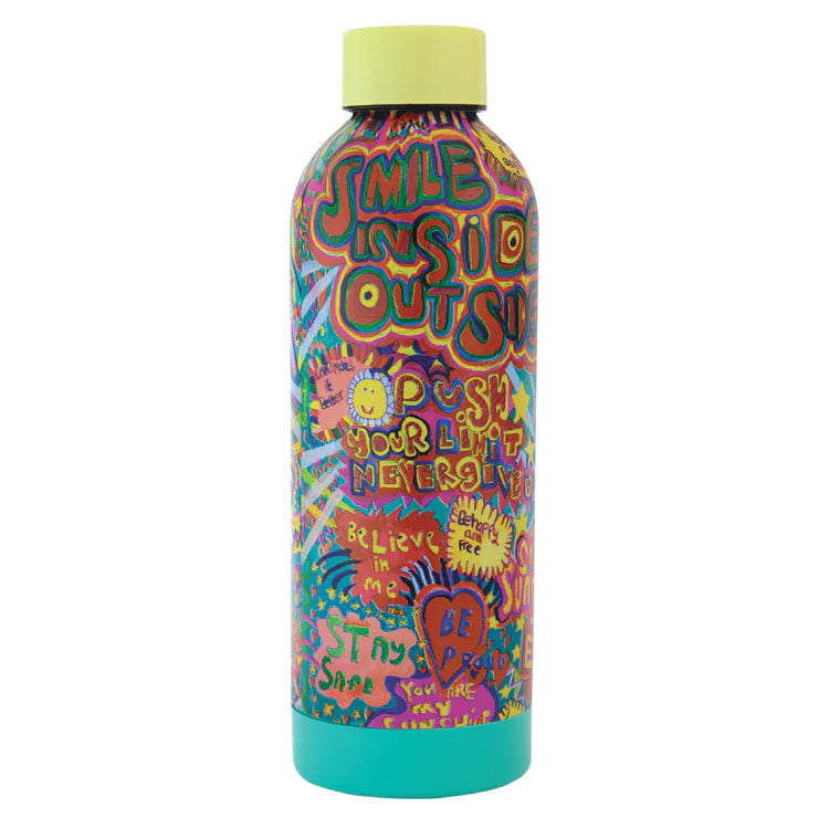 Arthouse Full Of Joy Insulated Water Bottle
