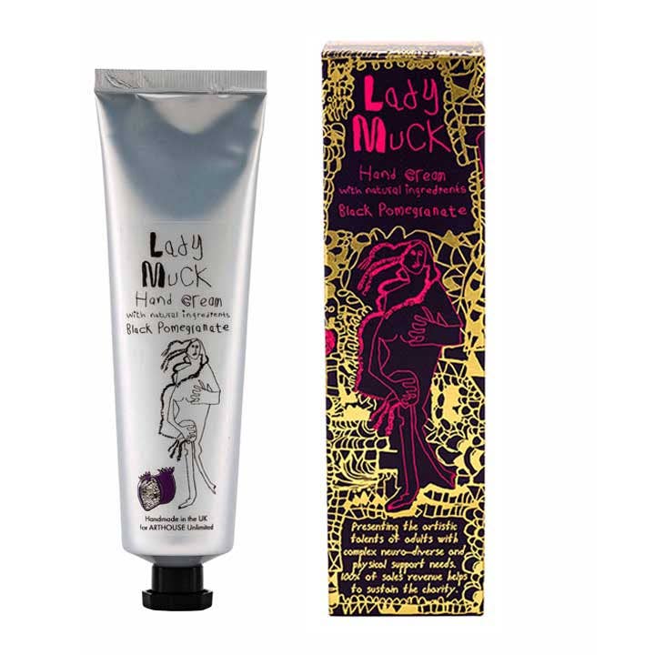 Arthouse Lady Muck, Hand Cream, Black Pomegranate tube