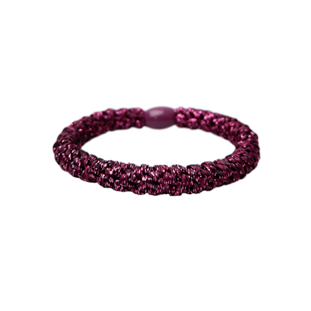 kally hair band in carmine glitter