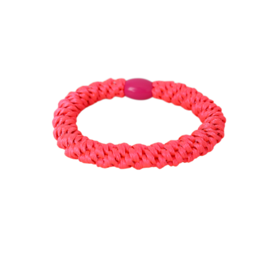 pink neon hair band