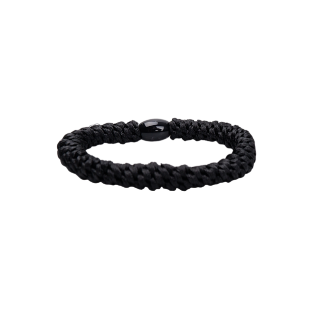 black elastic hair band