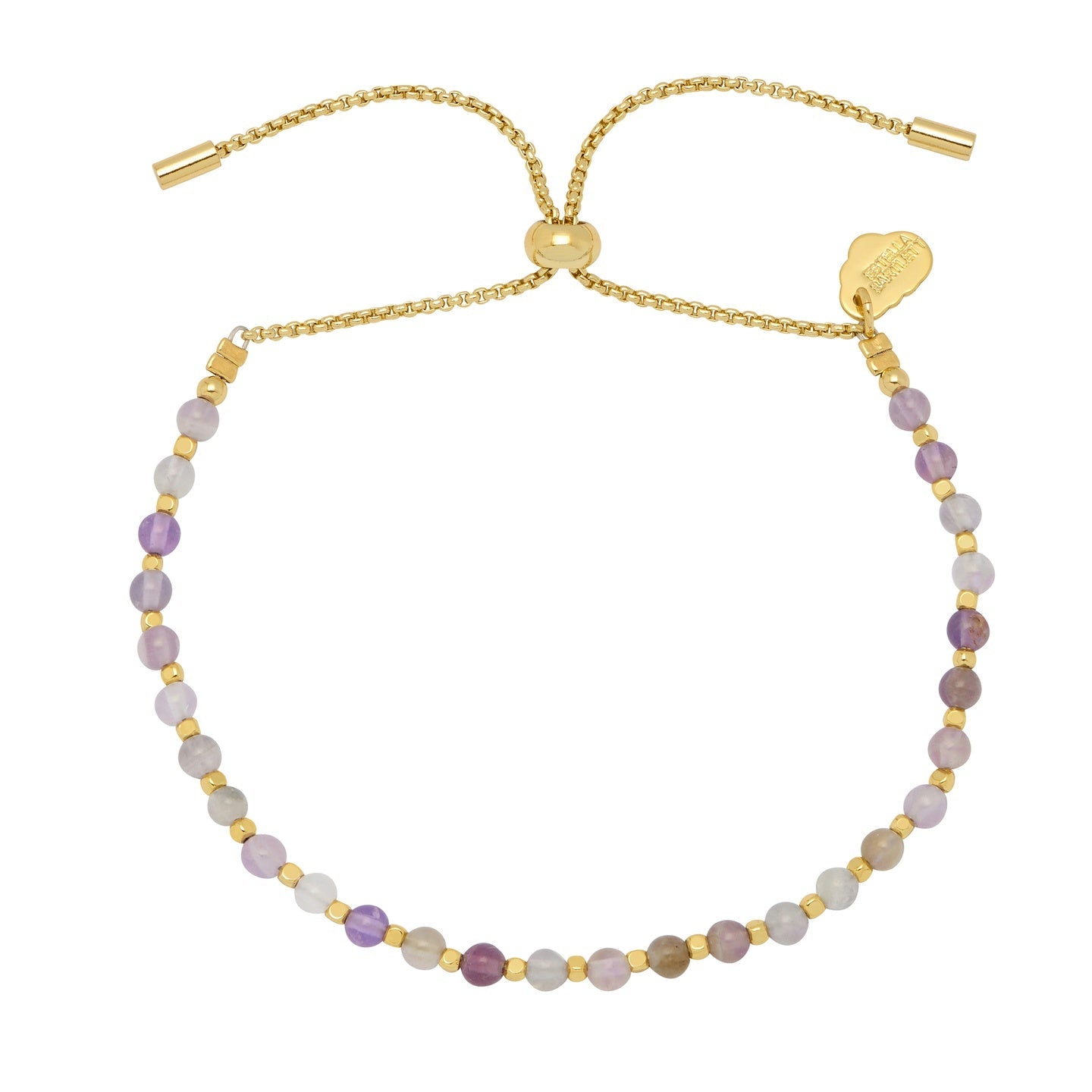 Estella Bartlett Gemstone Amelia Bracelet Amethyst