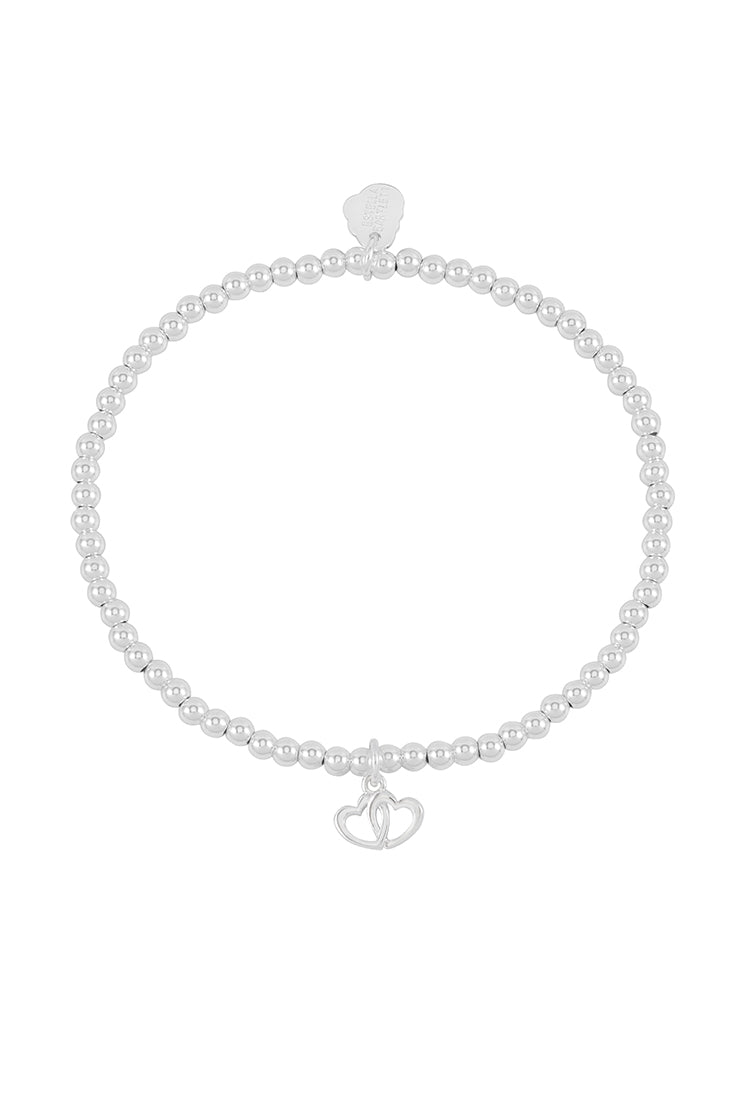Estella Bartlett Friends Forever Heart Bracelet