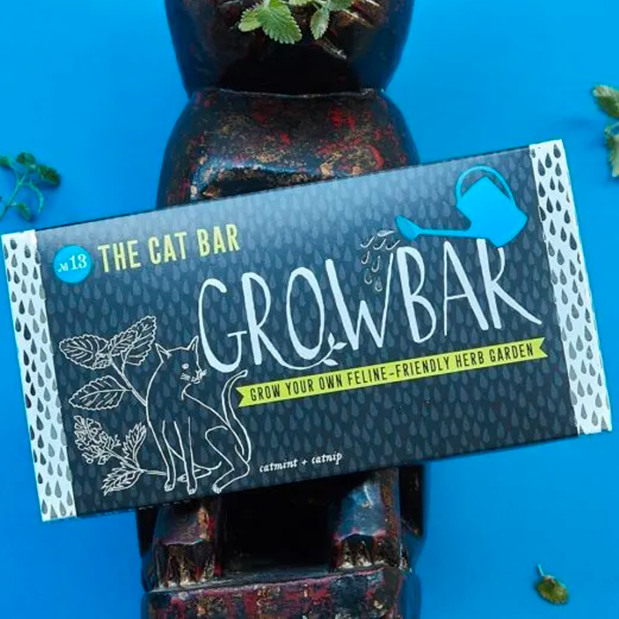 THE CAT BAR - GROWBAR FOR HERBS THAT CATS LIKE