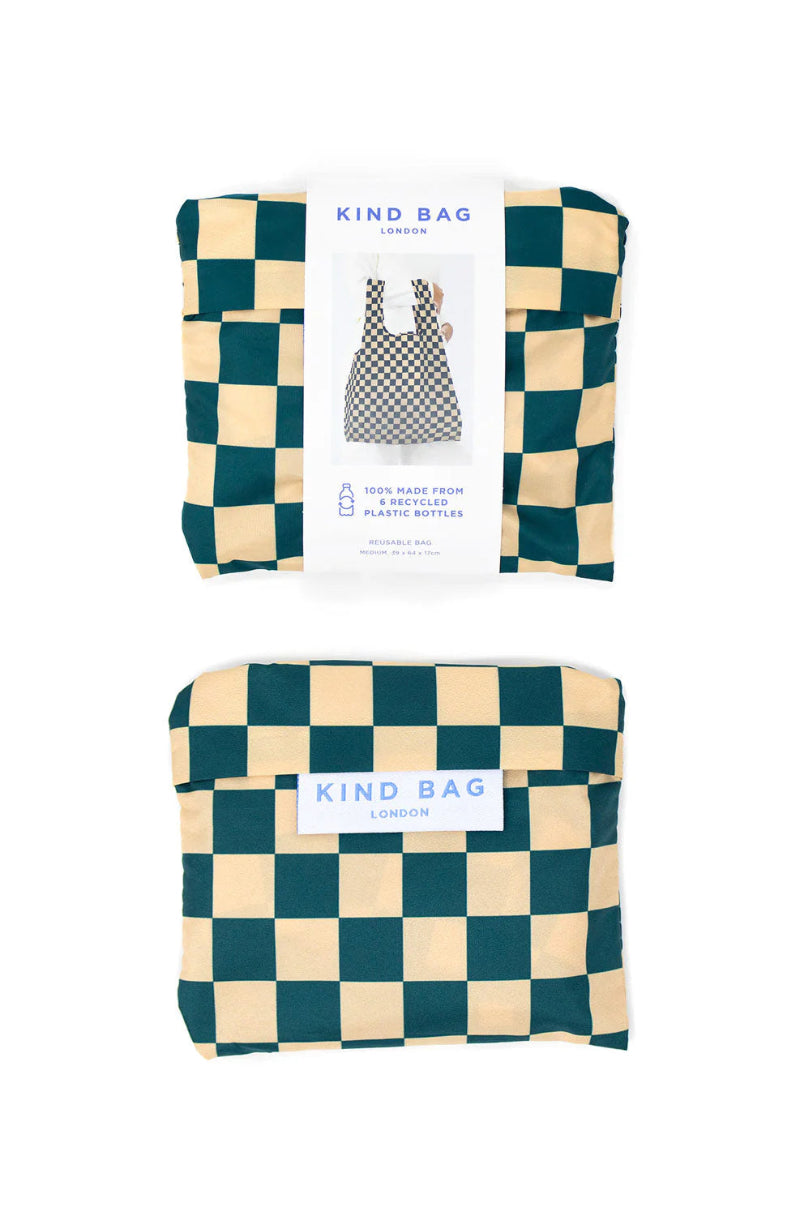 CheckeredKind Bag packaging on a white background