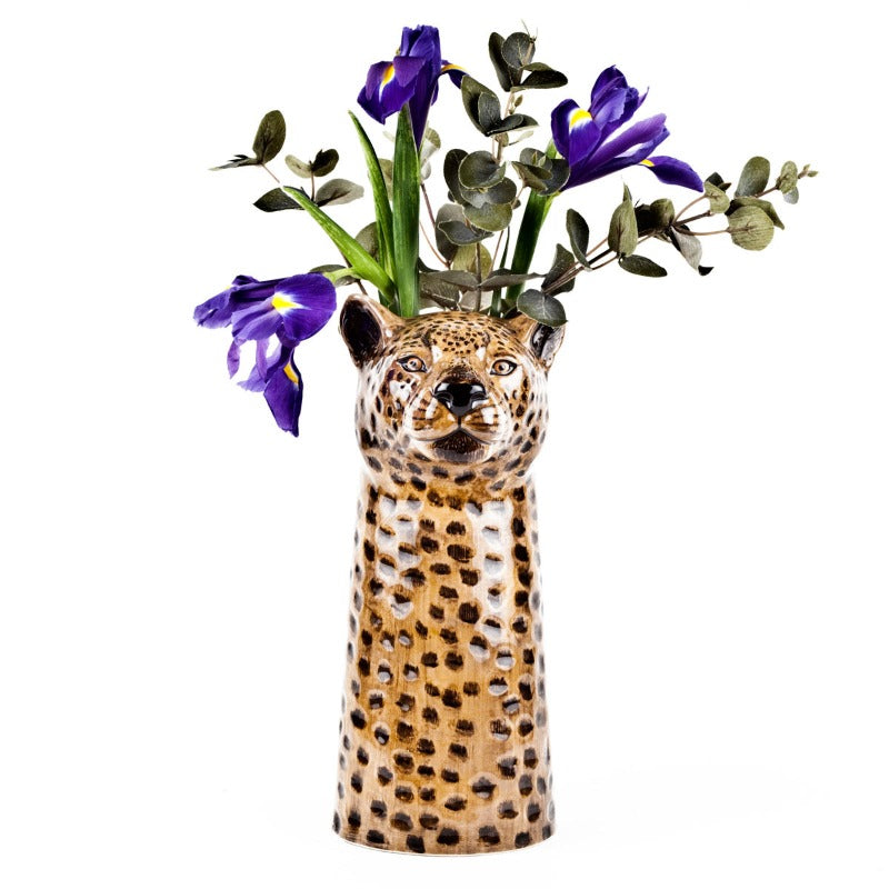 Quail Leopard Flower Vase