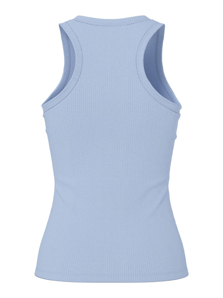 Pieces Ruka Boxer Tank Cashmere Blue back