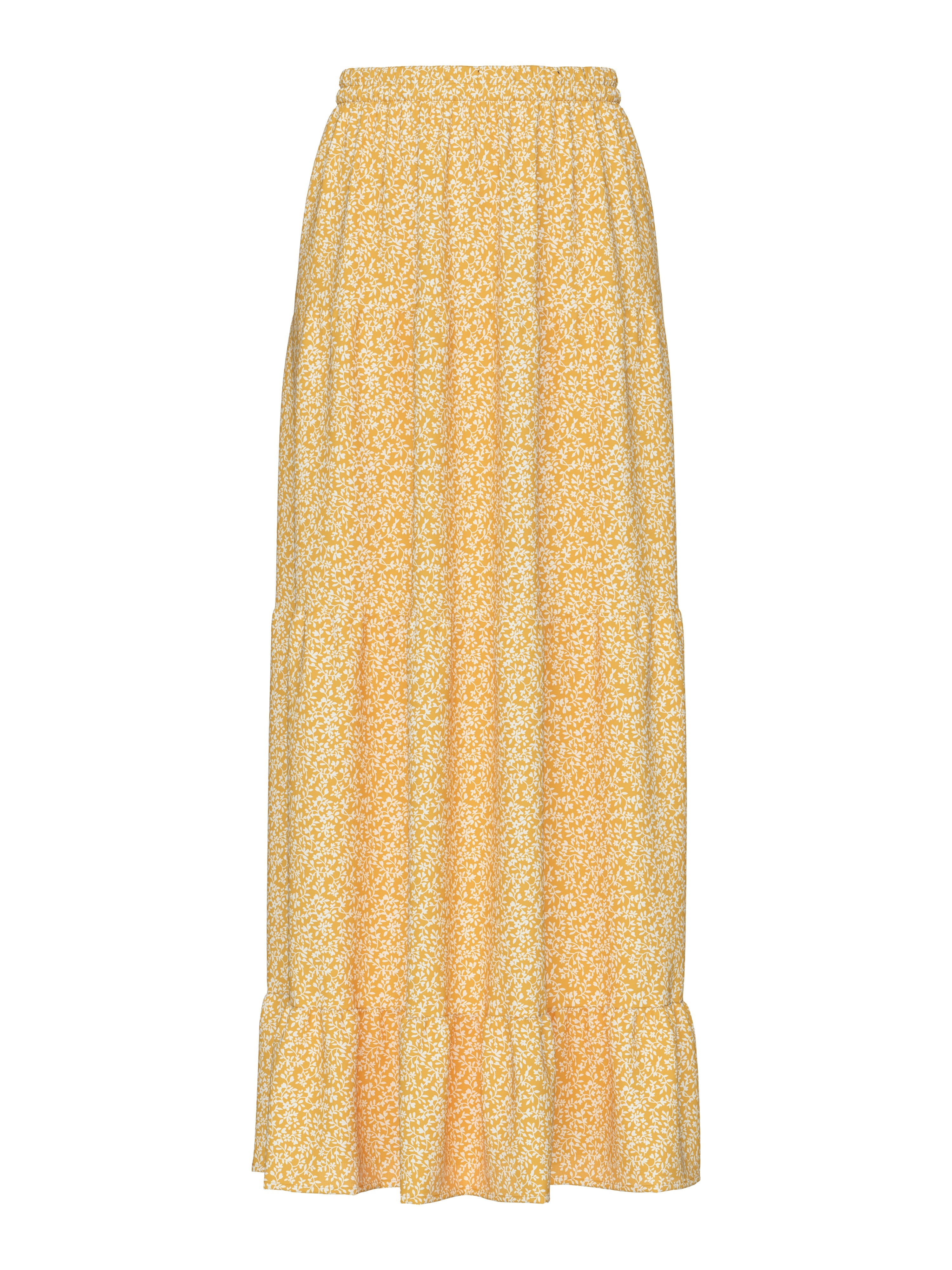 Pieces Nya Maxi Skirt Sunset Gold