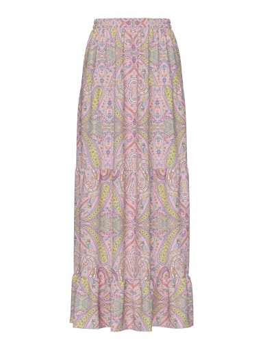 Pieces Nya High Waist Maxi Skirt Pink