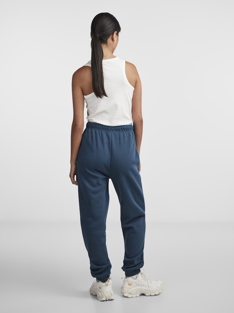 Pieces Chilli Sweat Pants reflecting pond fback on model