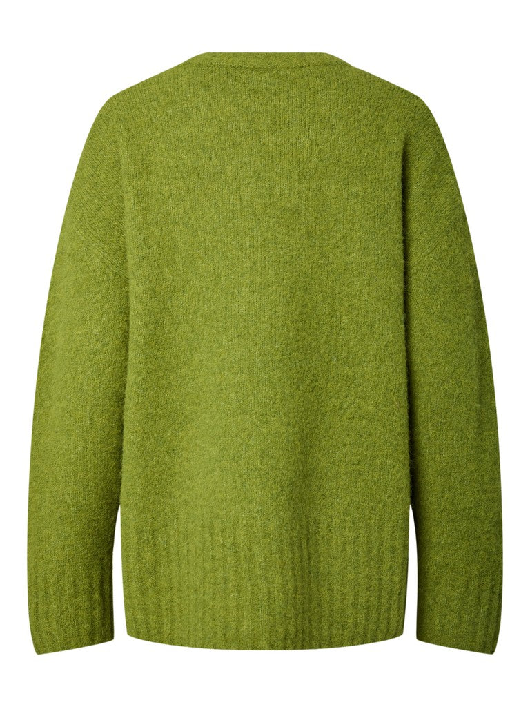 Pieces Tina Jumper Woodbine back