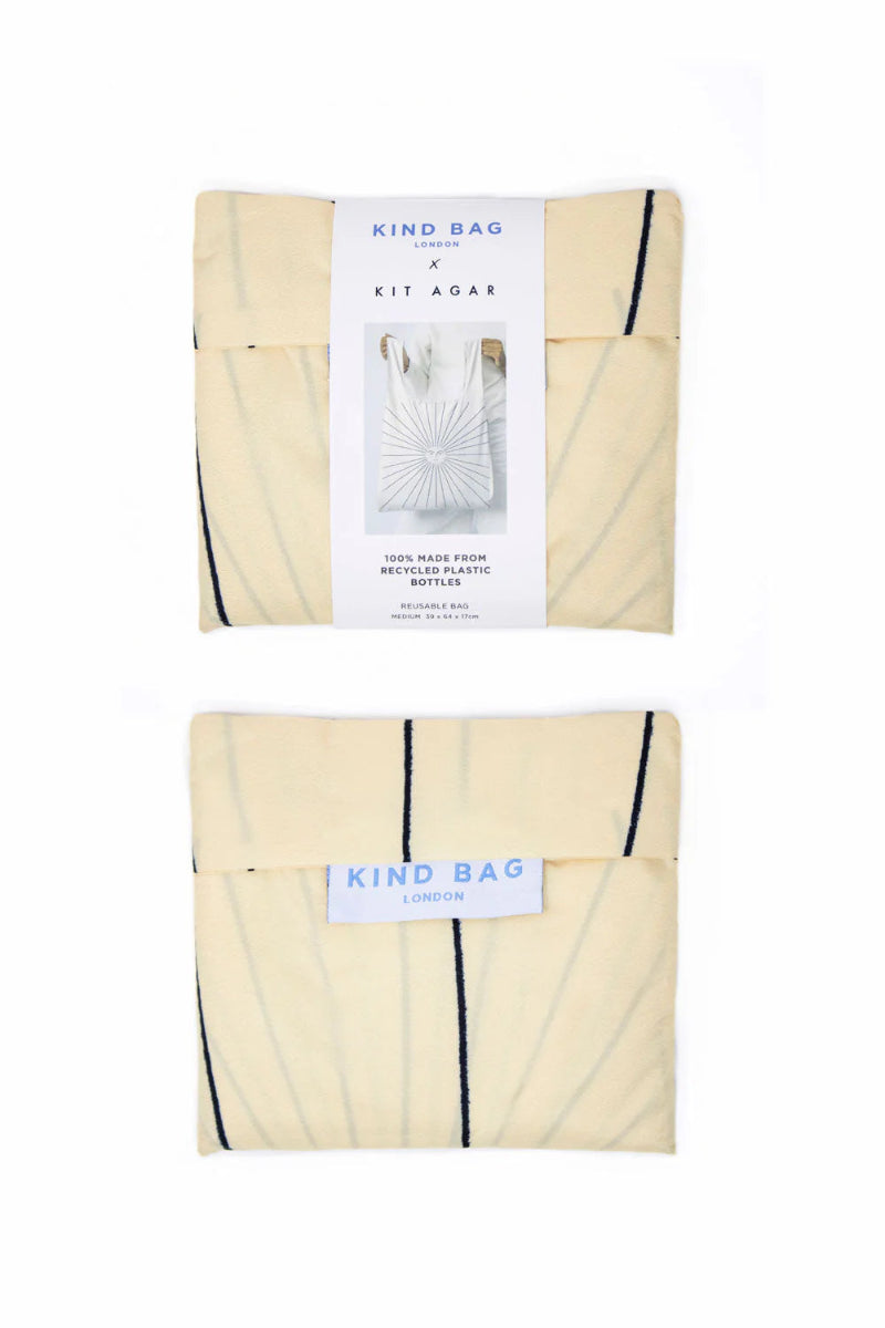 kind bag Kit Agar | Sunbeam Reusable Shopper folded
