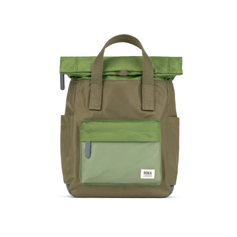 Roka Backpack Canfield B Small Military with a visible brand logo on a white background