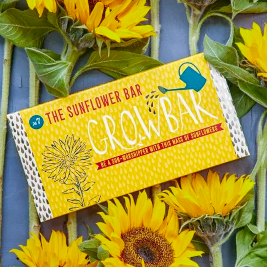 THE SUNFLOWER BAR - GROWBAR GIFT FOR GARDENERS
