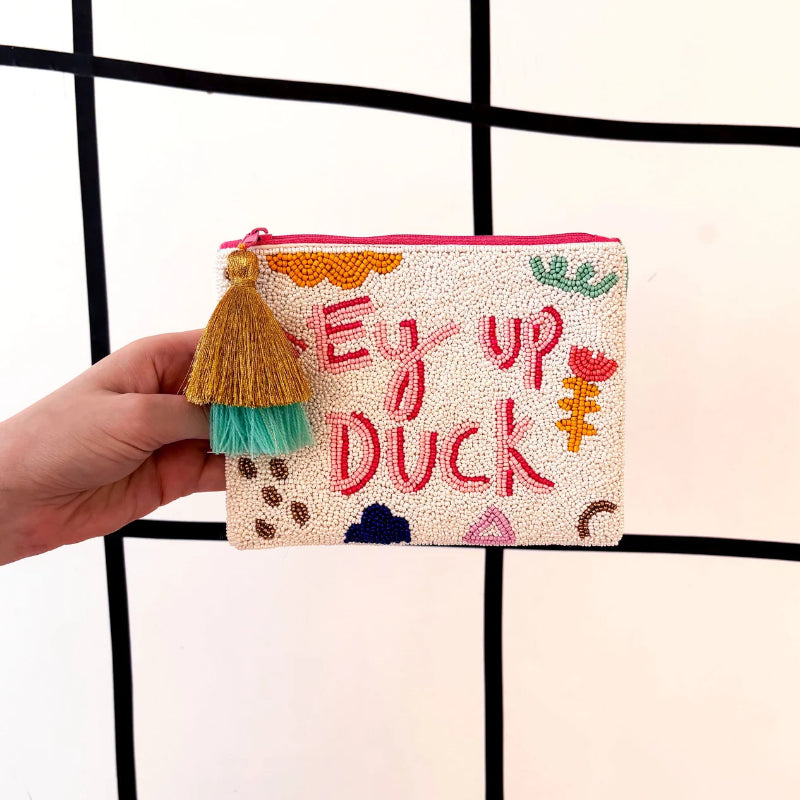 Small Talk 'Ey up Duck' Purse / Pouch
