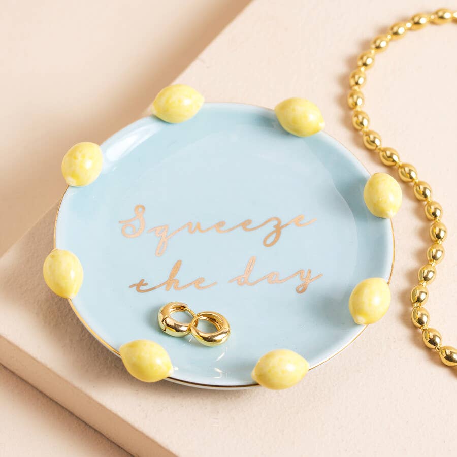 Squeeze the Day 3D Lemon Nesting Trinket squeeze the day