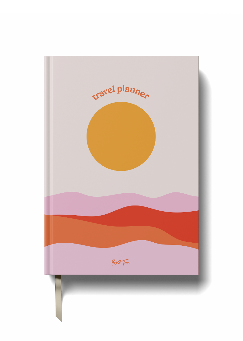 Travel Planner - A5 Hardback - Sunset Dream
