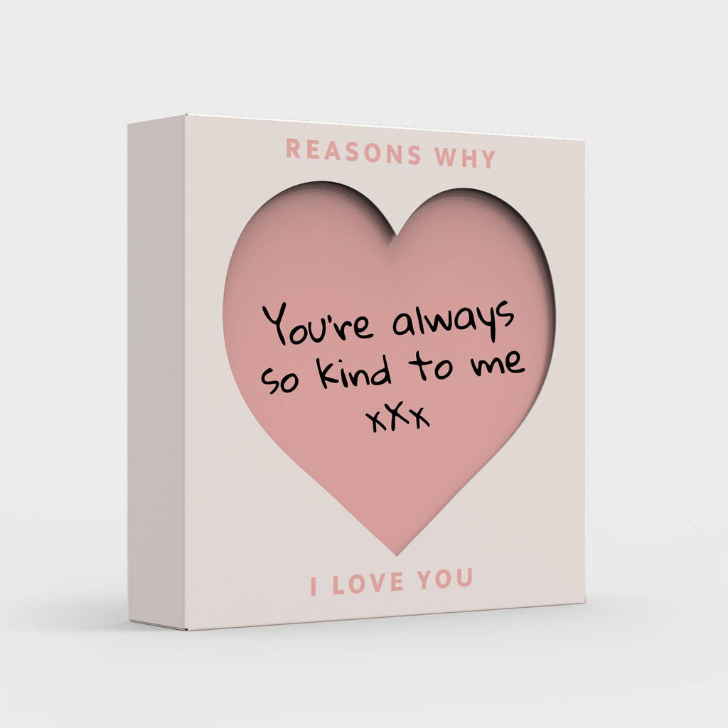 Reasons why I love you gift