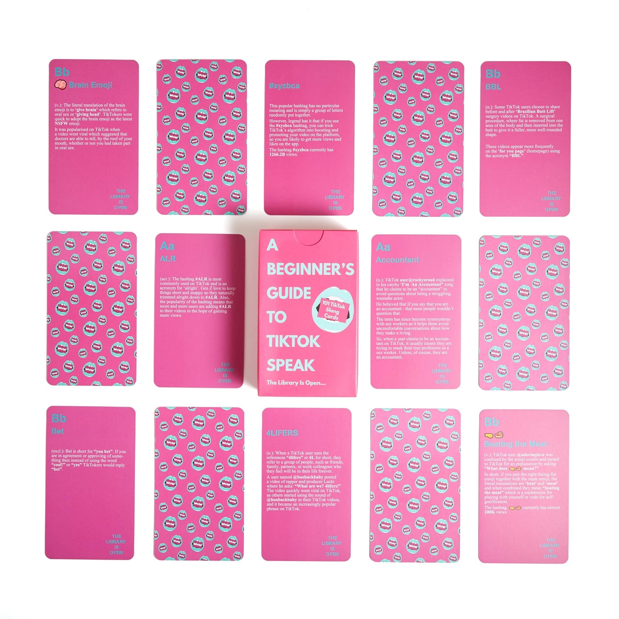 beginners guide to tiktok speak card deck