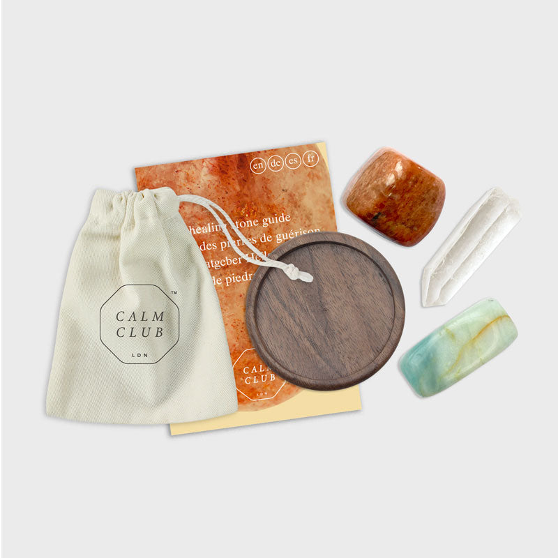 Calm Club Joy healing stones