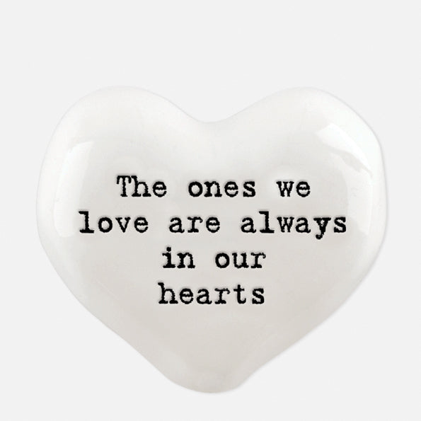 Porcelain Heart Token-Ones We Love