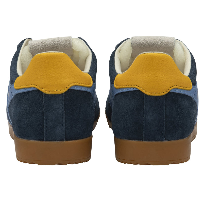Gola Elan Trainers-Navy/Vista Blue/Sun side back