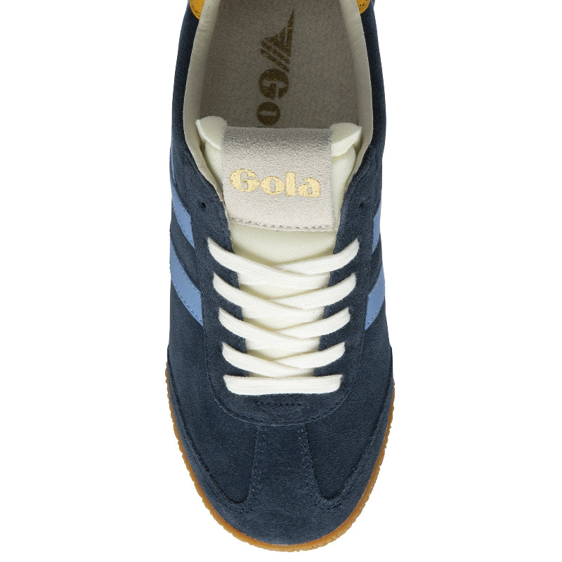 Gola Elan Trainers-Navy/Vista Blue/Sun top