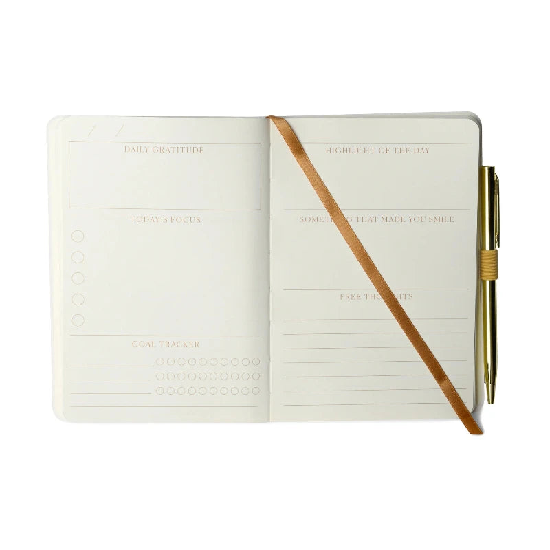 Attitude Of Gratitude Journal & Pen pages
