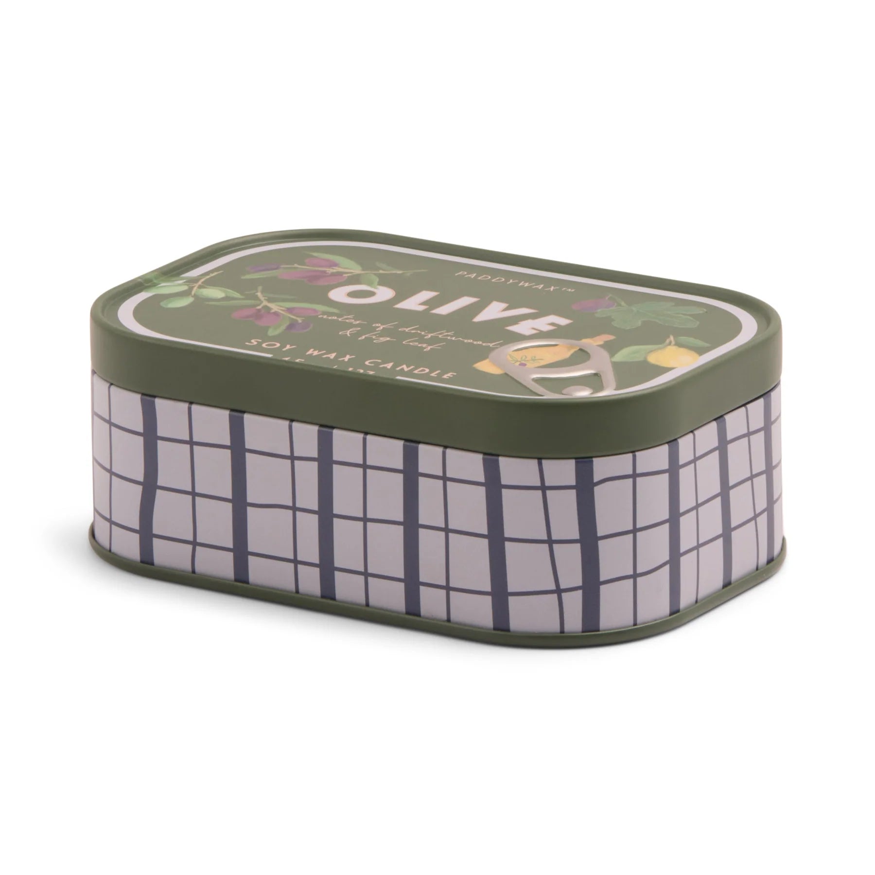 Fig & Olive Bistro Candle Tin closed