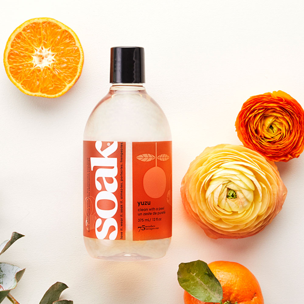 Soak Yuzu laundry wash large bottle