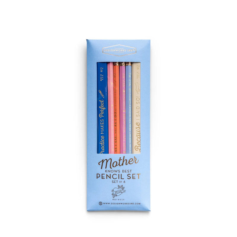 fun pencil set gift - mother knows best