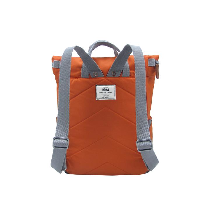 small orange backpack roka