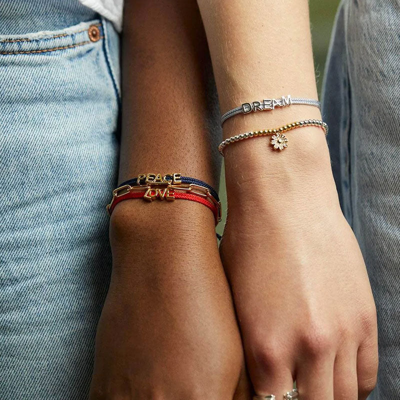 drawstring friendship bracelet by estella bartlett
