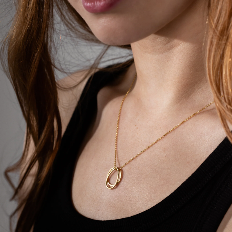 One & Eight necklace gold Verona