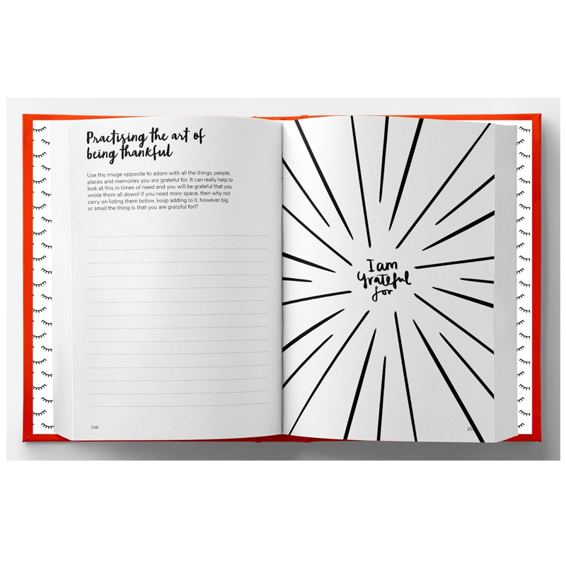 The Positive Wellness Journal productivity page