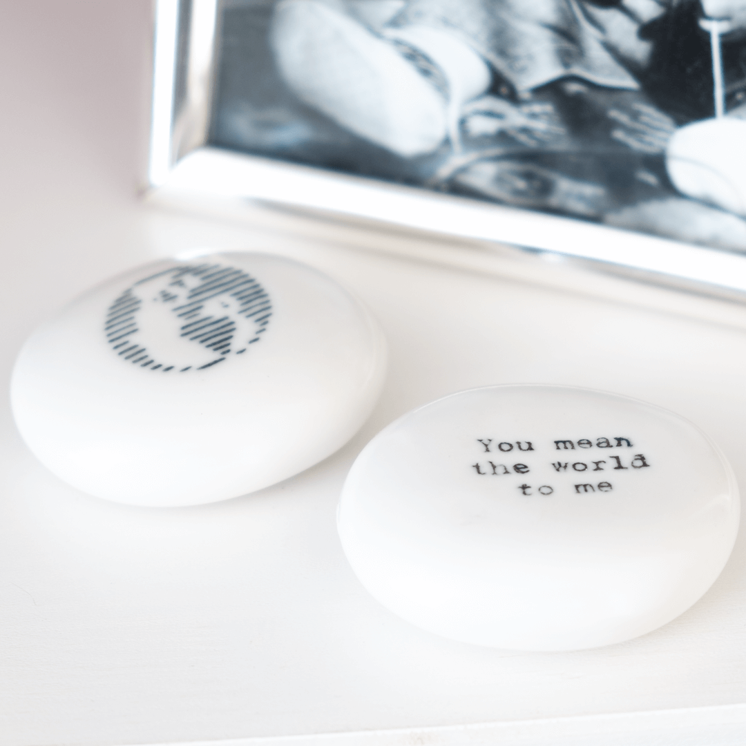 you mean the world to me gift