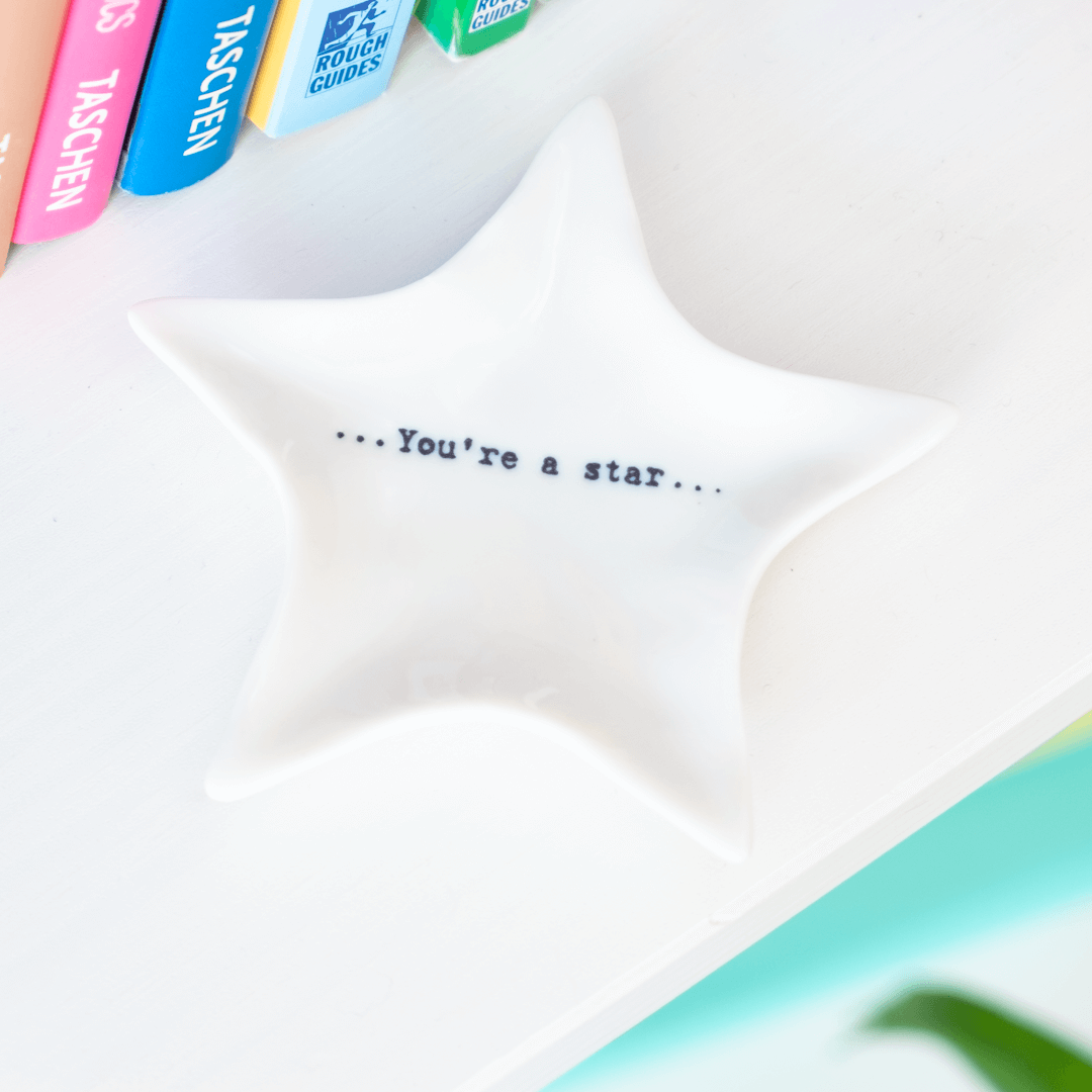 East of India Star trinket dish