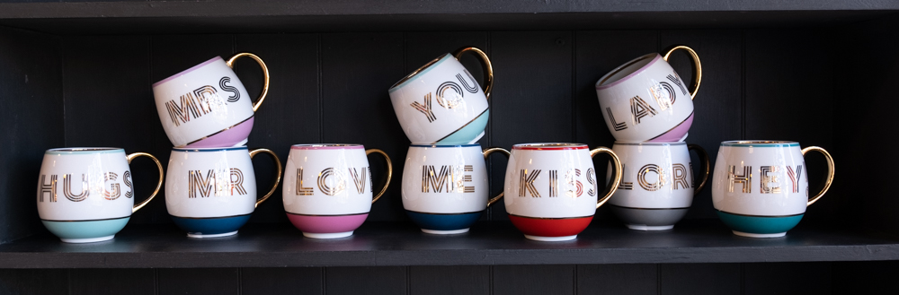 His and Hers gift Mug Set Bombay Duck