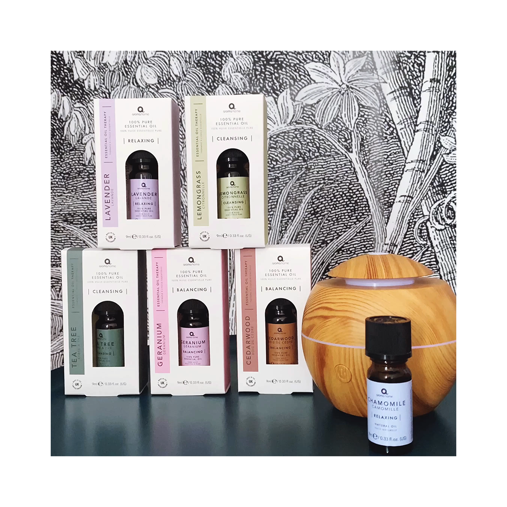 essential oils and diffusers