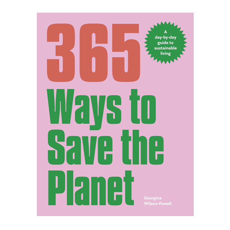 365 WAYS TO SAVE THE PLANET BOOK COVER