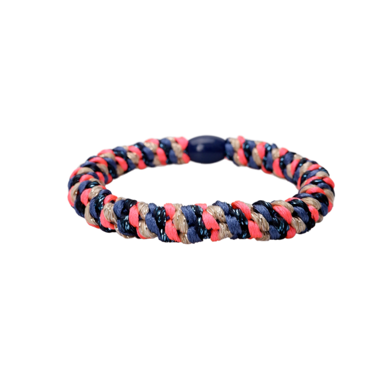 kally hair band neon pink navy