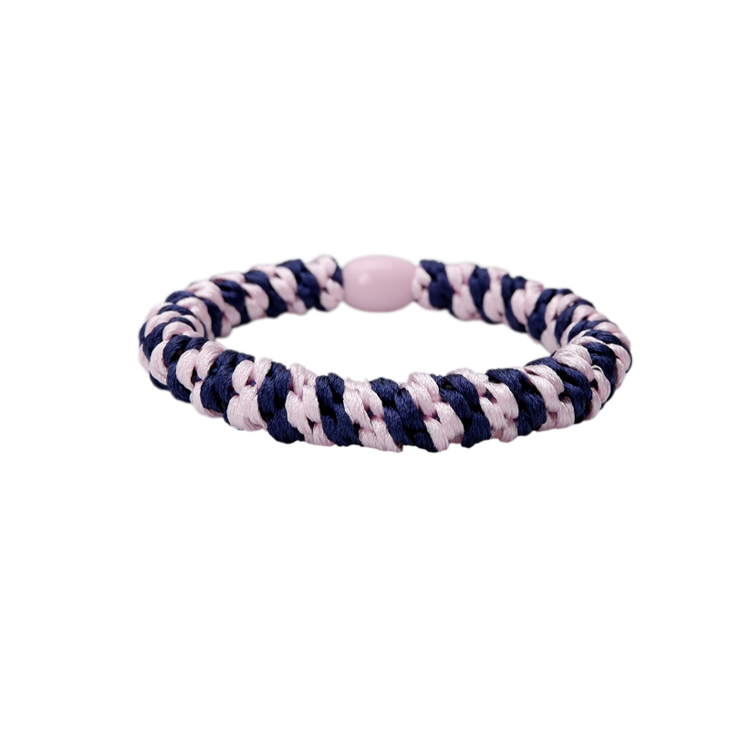 kally hair band pastel rose navy