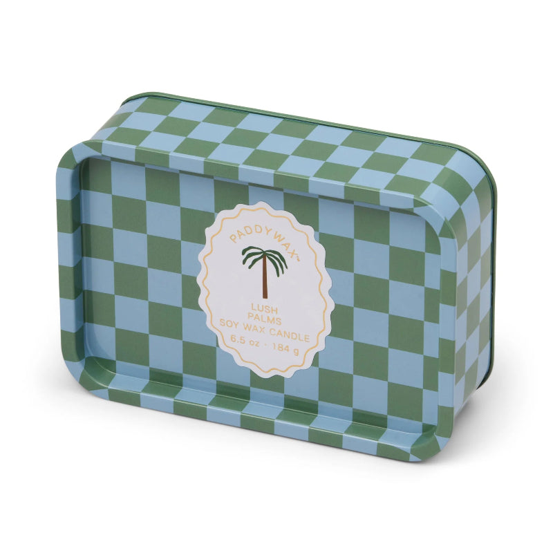Adopo Palm Tree Tin Candle - Lush Palms